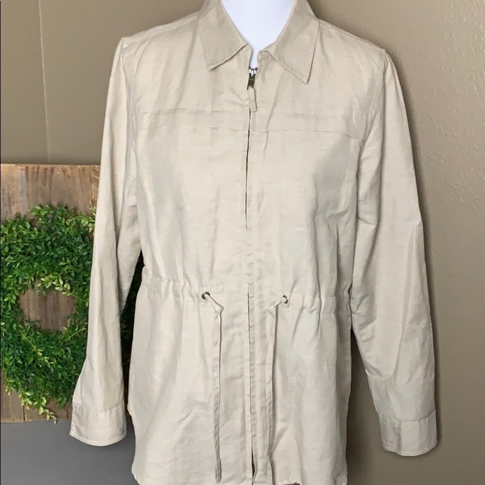 Pendleton Linen Blend Light Jacket - image 1